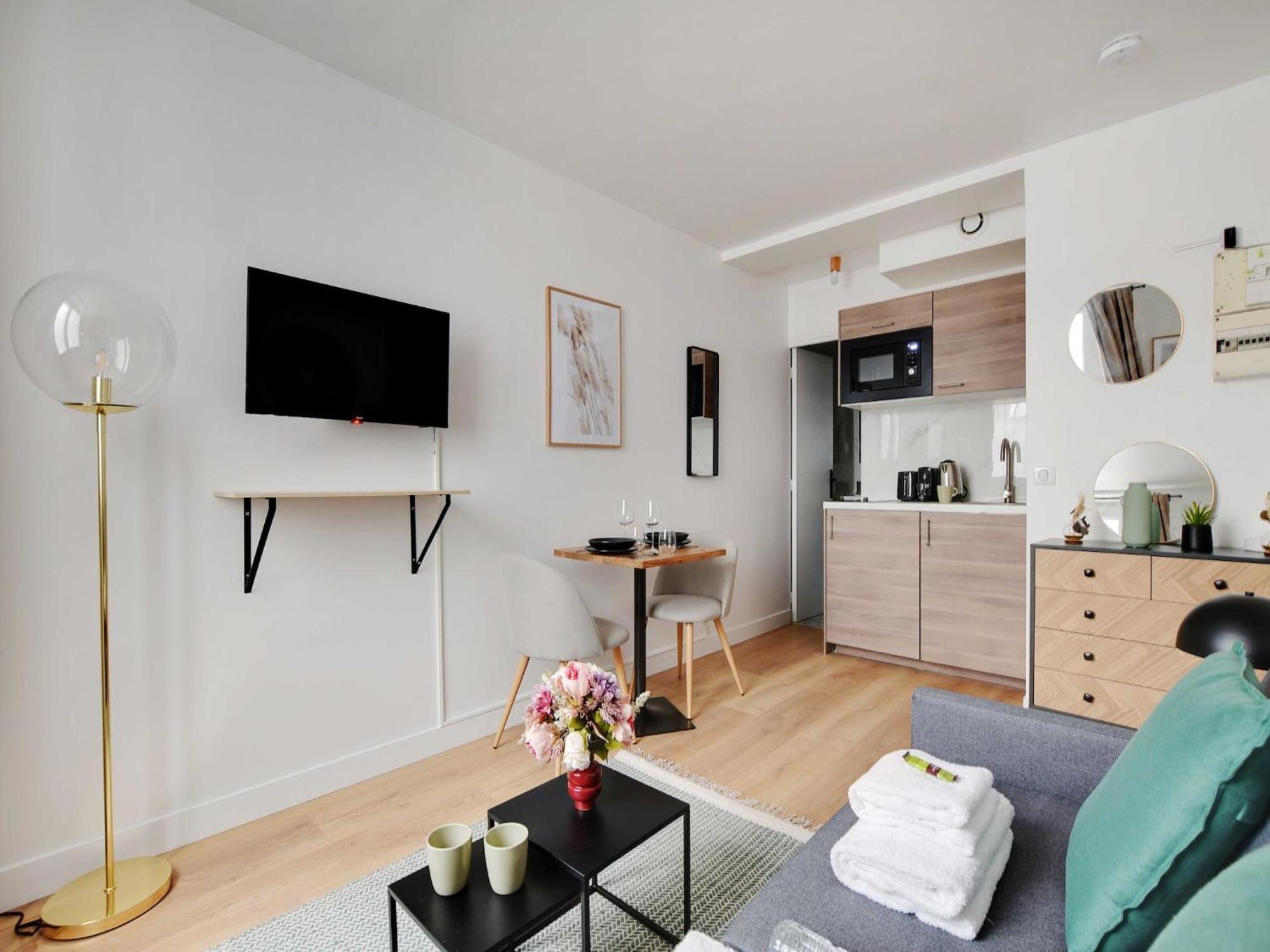 Apartment Peaceful -2p- Square Des Batignolles *